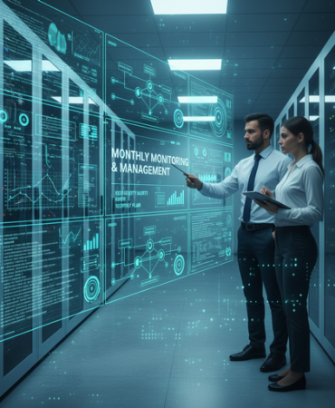 IT Monitoring & Management – Monthly Plan
