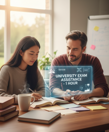 University Exam Assistance – 1 Hour
